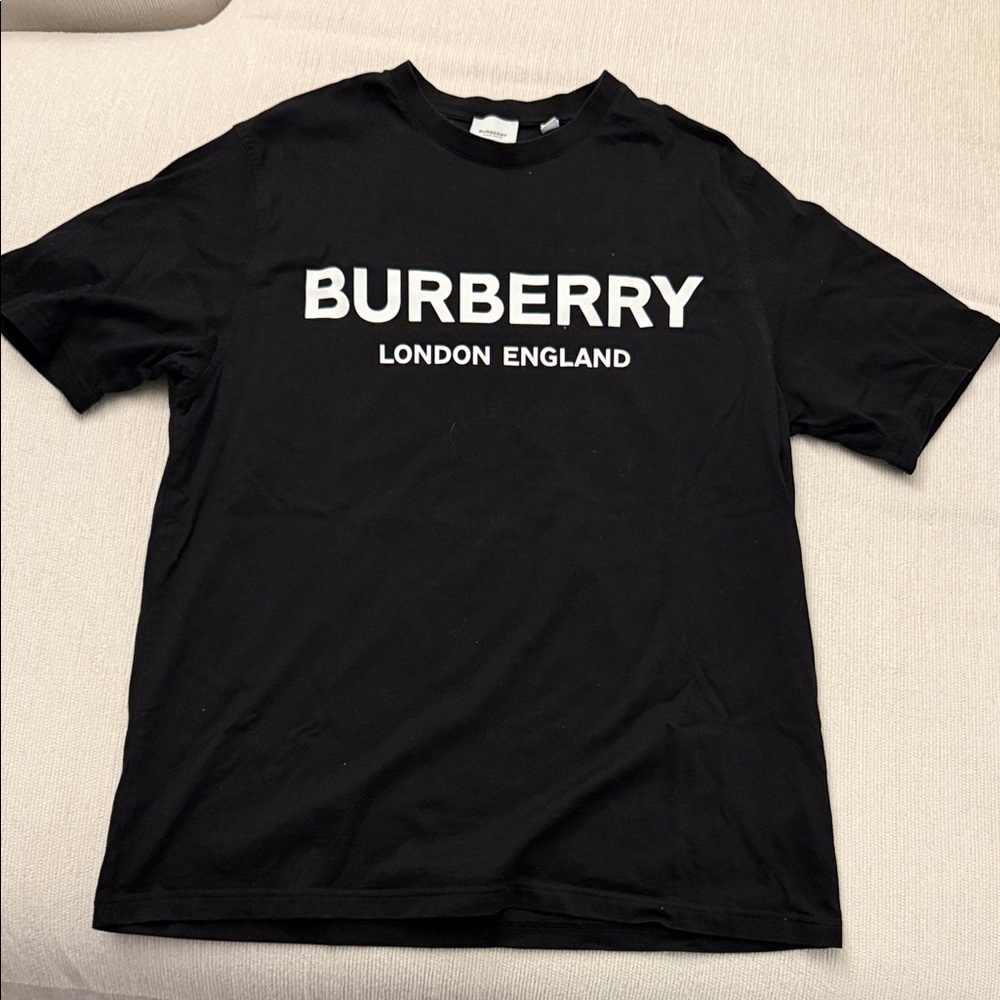 Burberry Black Short Sleeve Tee